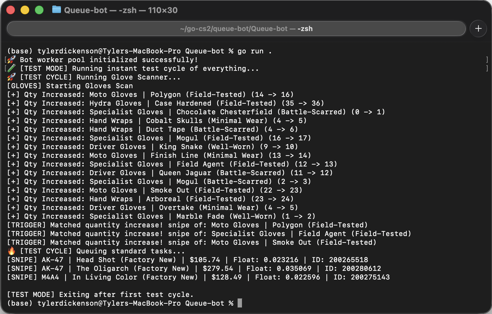 CS2 Automated Web Scraper